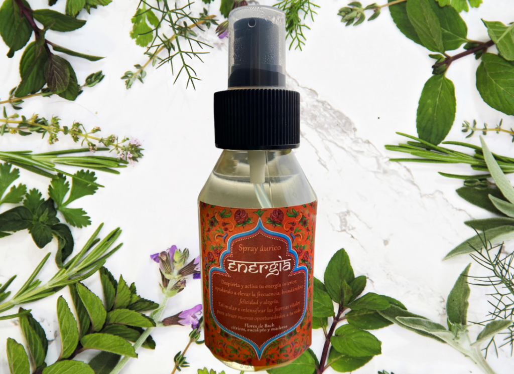 Spray Aúrico Energía con FLORES DE BACH