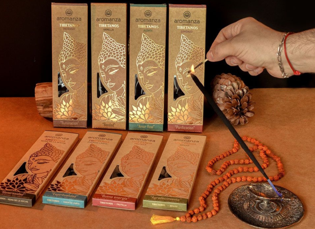 Sahumerios Tibetanos