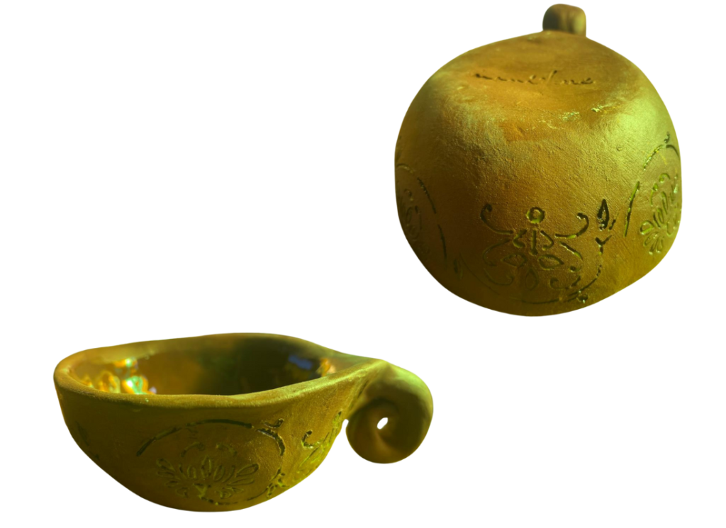 sahumador artesanal con agarradera - Imagen 2