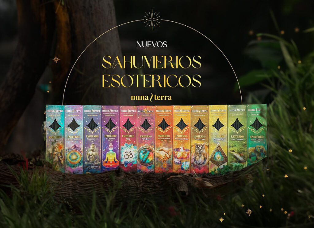 Sahumerios Nuna Terra Linea Esotéricos