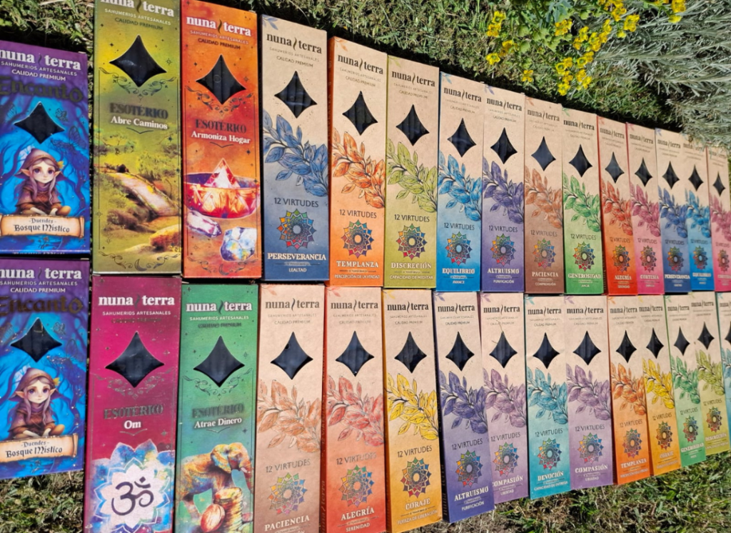 KIT Emprendedor • 30 cajas de Sahumerios Nuna Terra